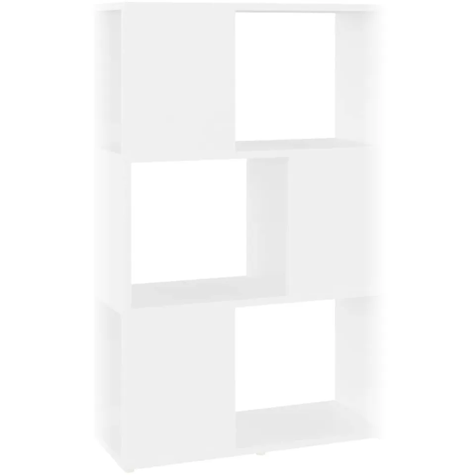 vidaXL Boekenkast/kamerscherm 60x24x94 cm bewerkt hout wit