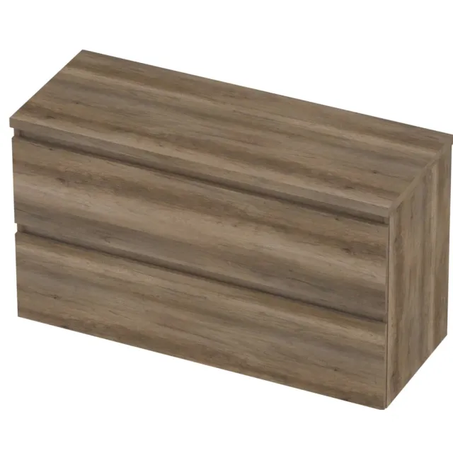 Basic-Line Deck 46 Badmeubelset Greeploos 120x46x66 cm D46SOC120 Scotch Oak Eiken