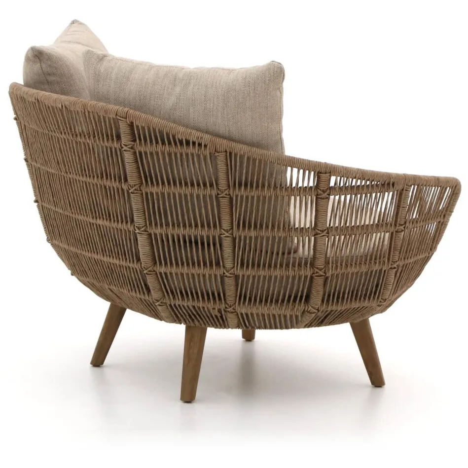 Intenso Furniture Intenso Stila/ROUGH-K stoel-bank loungeset 5-delig taupe, foto 4