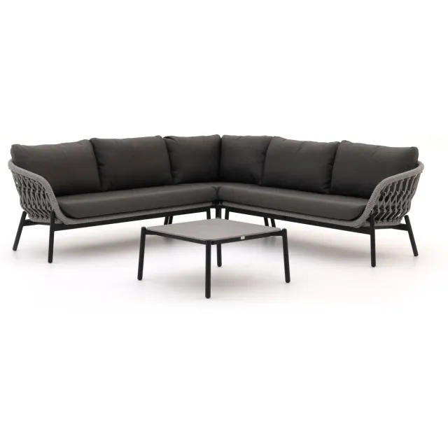 Bellagio tuinmeubelen Bellagio Cupello hoek loungeset 4-delig grijs, foto 2