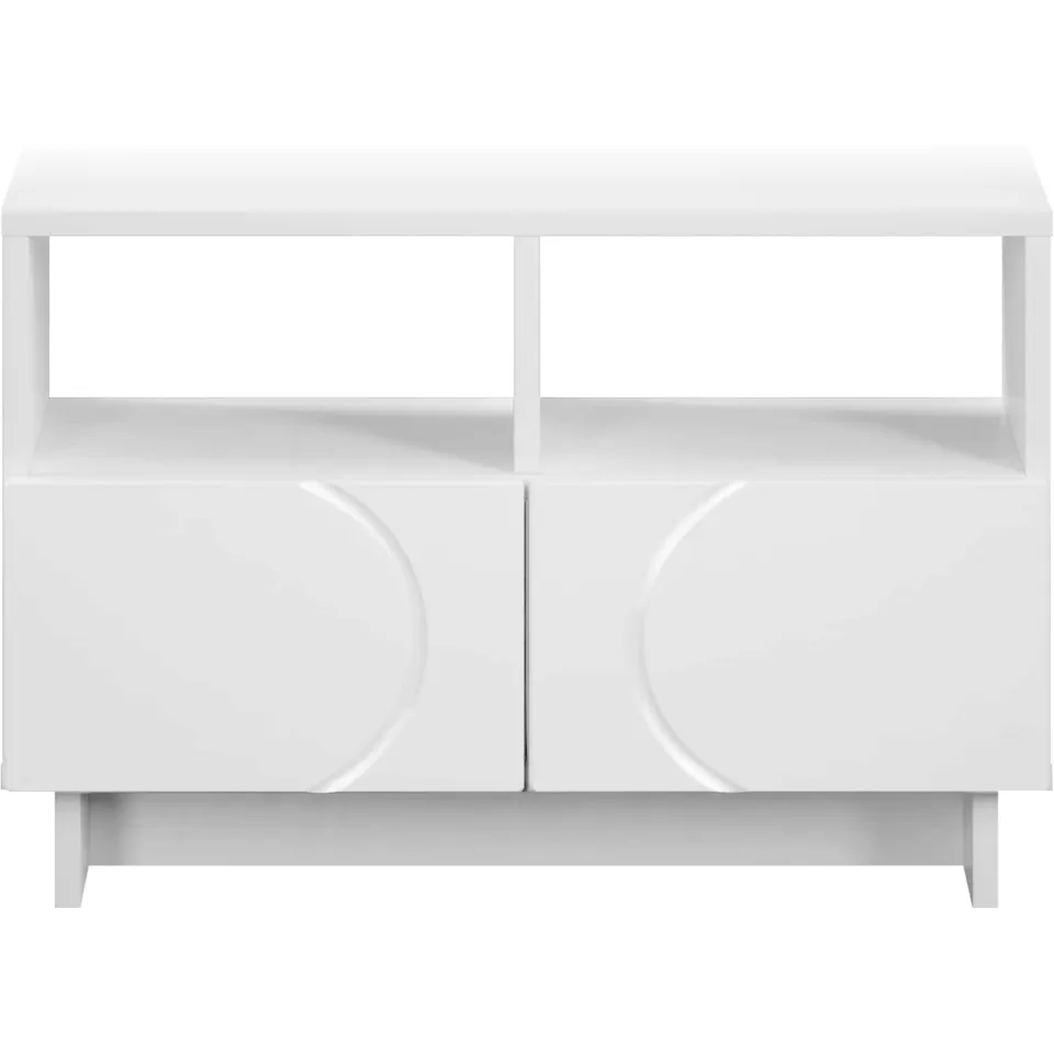 vidaXL TV-standaard 60 x 34.5 x 40 cm Wit Bewerkt hout, foto 4
