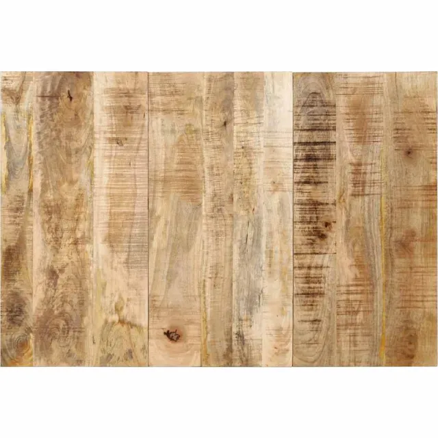 vidaXL Hoofdbord 120 cm massief ruw mangohout Bruin