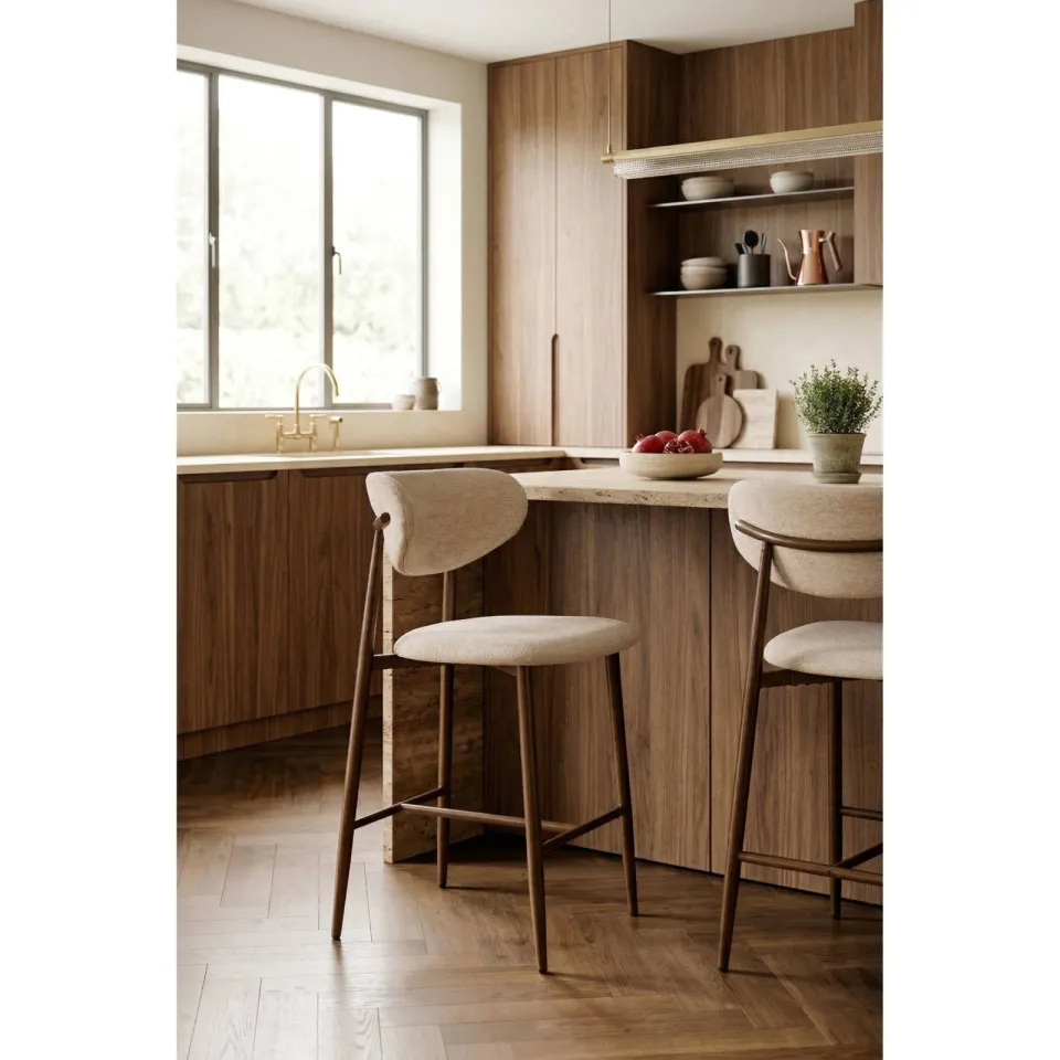 Housecraft Living Noor barkruk groen, foto 3