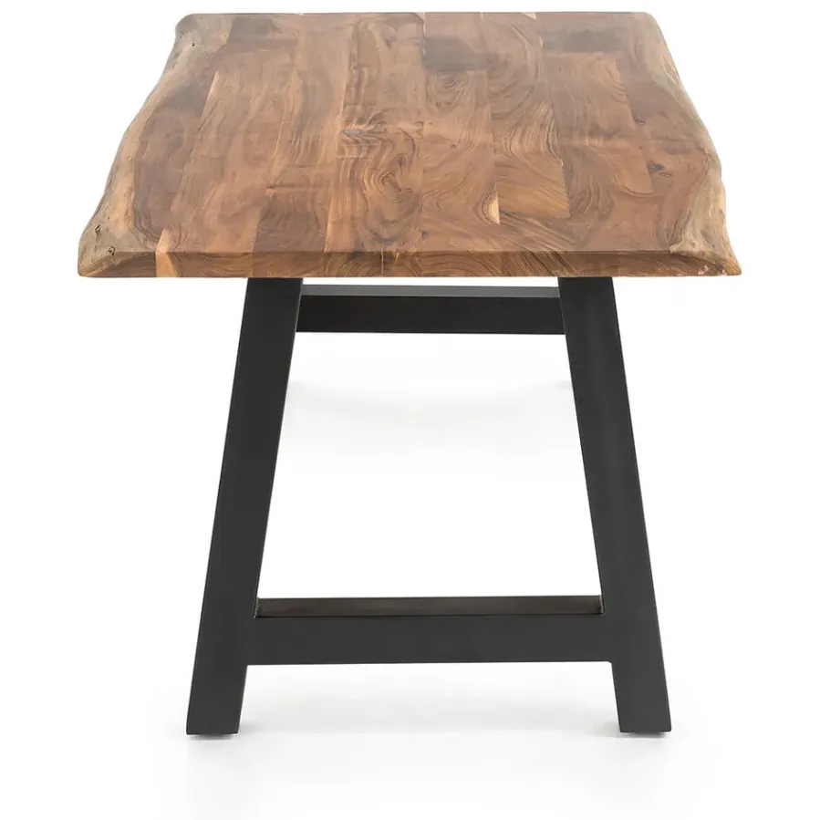 Eetkamertafel Joep Acacia bruin, foto 5