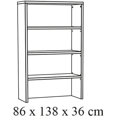 commode-opzet Andante-W wit, foto 2