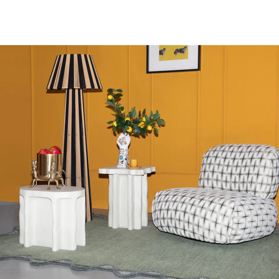 Bold Monkey Ritz Fauteuil Beige Groen Ritz Fauteuil Beige Groen, foto 2