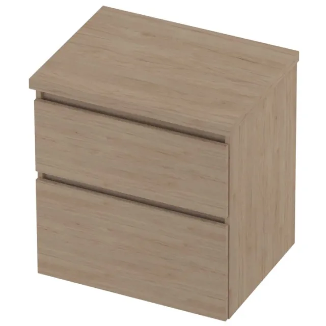 Proline Deck Badmeubelset Asymmetrisch 60x46x55 cm Ideal Oak Eiken