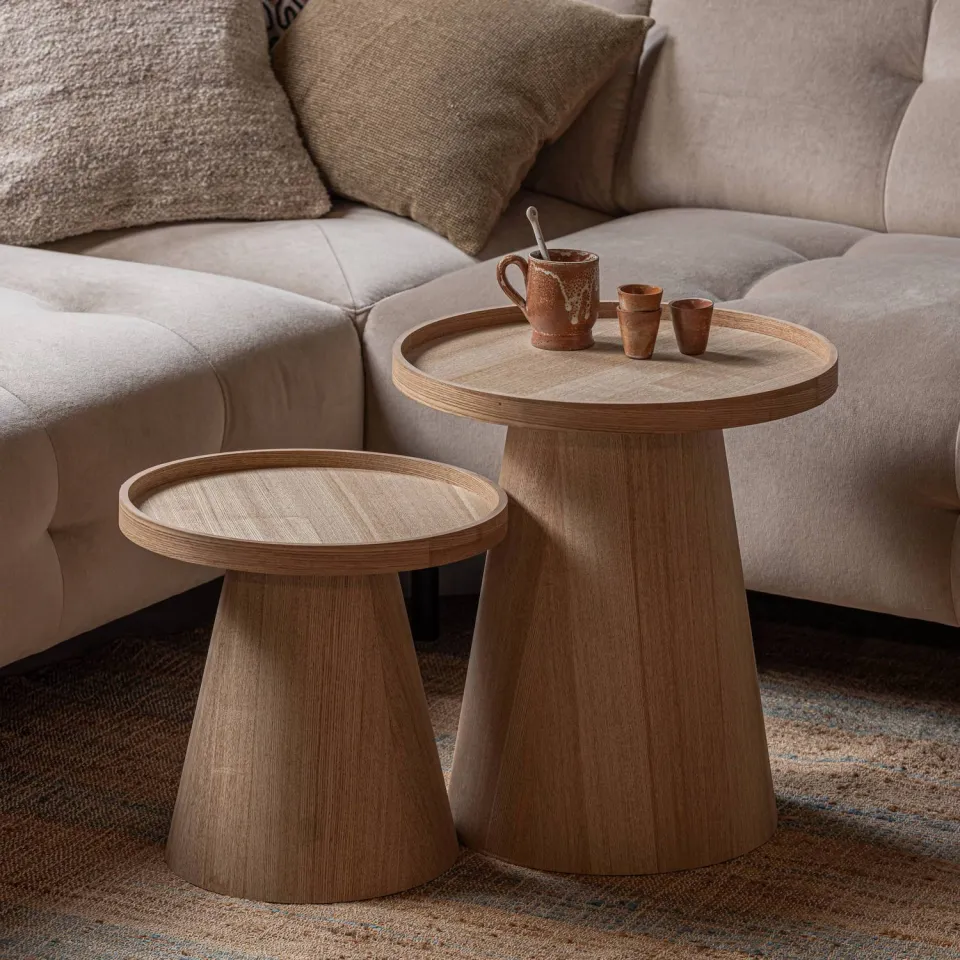 WOOOD Maud bijzettafel naturel, foto 4