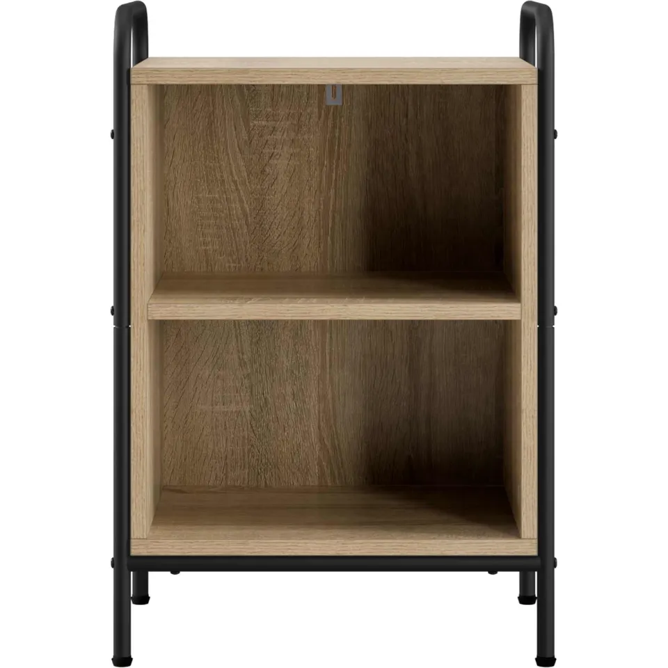 vidaXL Nachtkastje Sonoma Eiken 40 x 30 x 60 cm Bewerkt hout