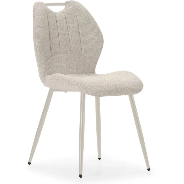 Marckeric Eetkamerstoel Muli Beige /beige - Giga Meubel - Set van 4
