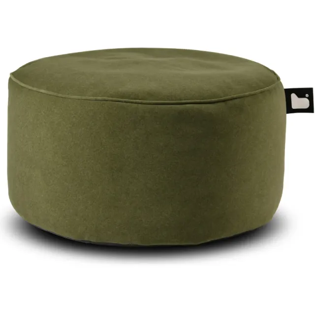Extreme Lounging b-poufe suède - mosgroen