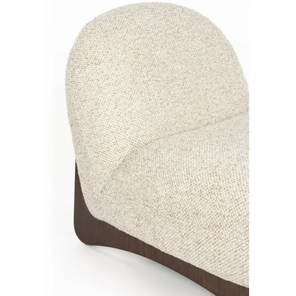 Dutchbone Loom Fauteuil Beige, foto 6