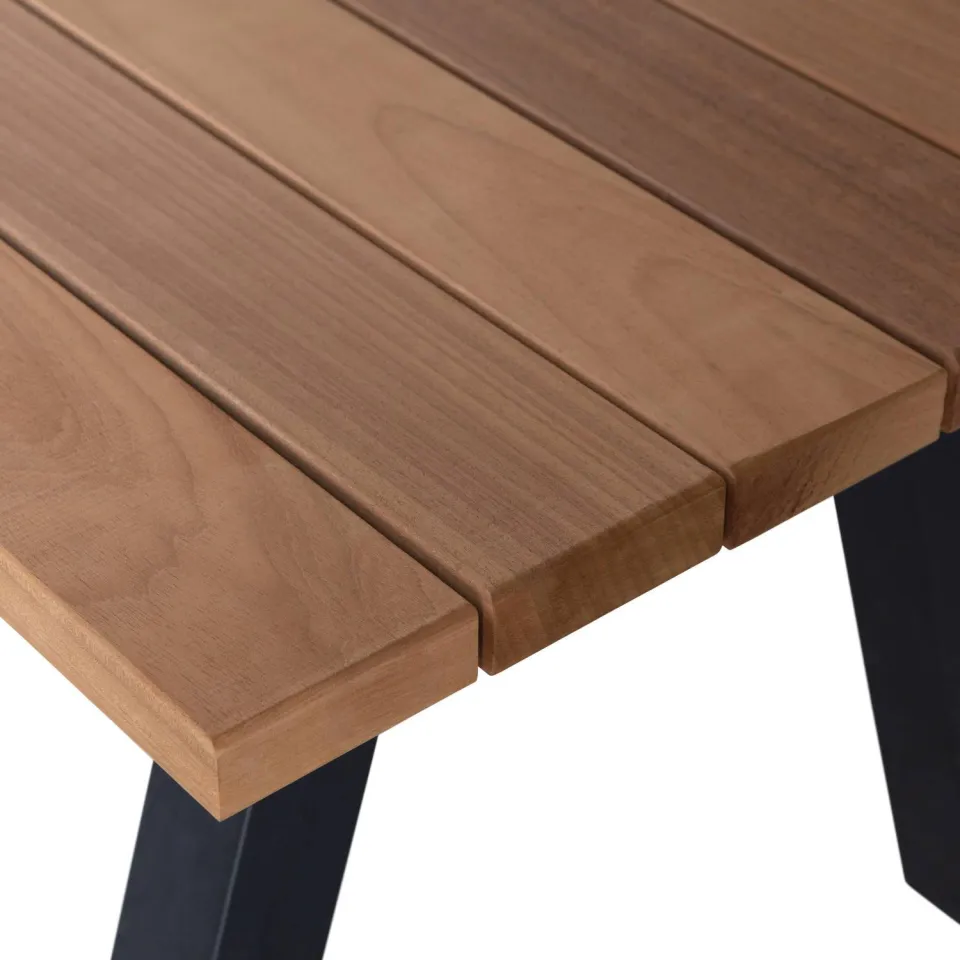 WOOOD Tablo tuintafel met A-poot naturel, foto 6