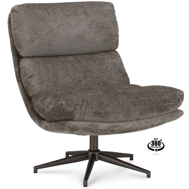 Wehkamp Home Fauteuil Lela taupe, foto 2