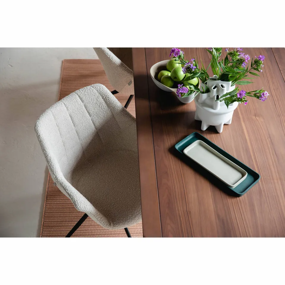 Zuiver Doulton draaifauteuil beige, foto 4