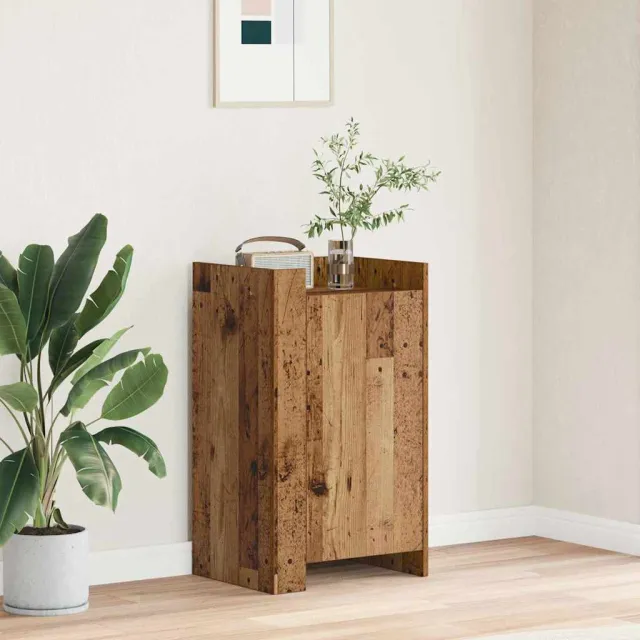 vidaXL Dressoir Oudhout 45 x 35 x 75 cm Bruin