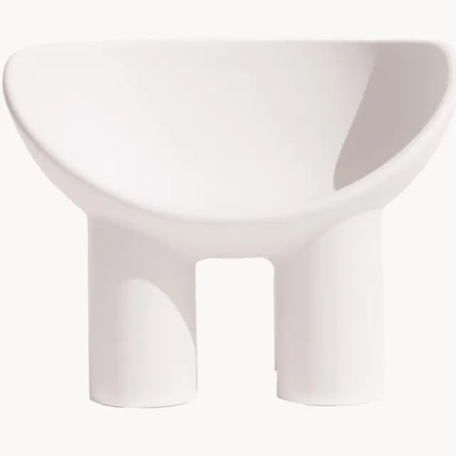 Driade Loungefauteuil Roly Poly Wit