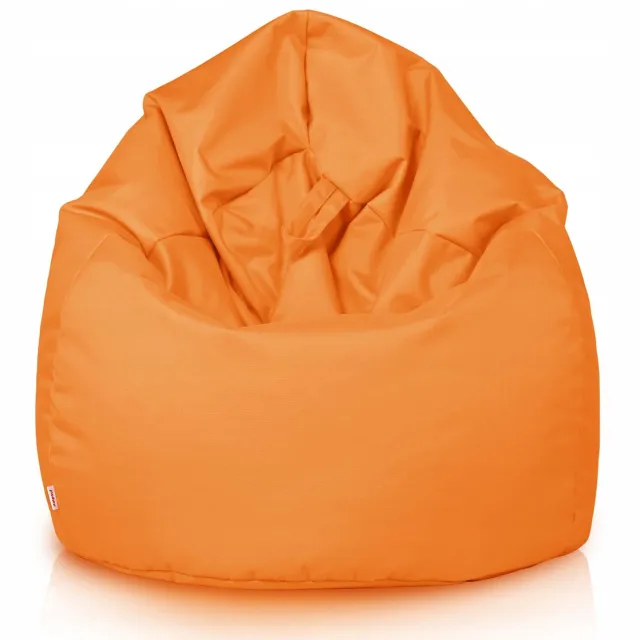 Italpouf Oranje Sako Poef Outdoor L - Waterdicht & Duurzaam Orange