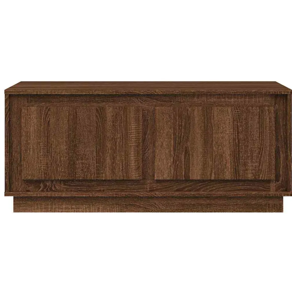 vidaXL Salontafel 102x50x44 cm bewerkt hout bruin eikenkleur, foto 4