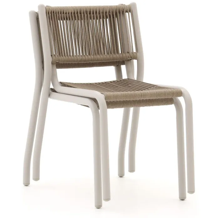 Manifesto Furniture Manifesto Misurina dining tuinstoel stapelbaar taupe, foto 5