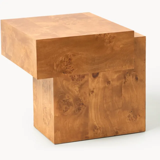 Westwing Collection Houten bijzettafel Simon Bruin