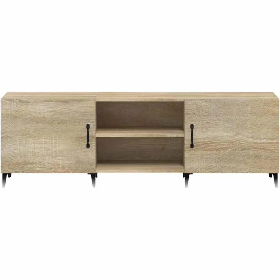 vidaXL Tv-meubel 150x30x50 cm bewerkt hout sonoma eikenkleurig, foto 3