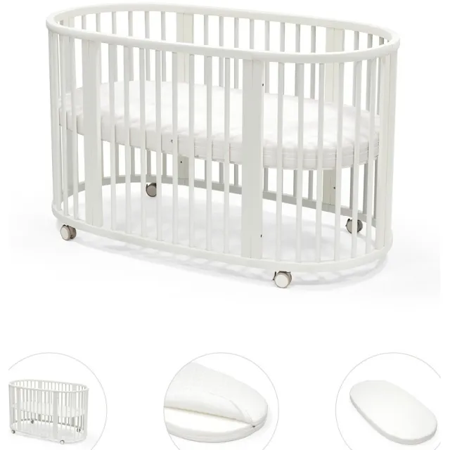 Stokke Sleepi Bed bundel wit met matras & hoeslaken