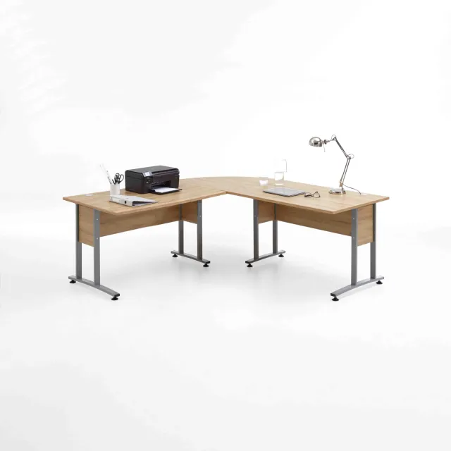 Bureau Moos Oudeiken 120x120 cm Bruin