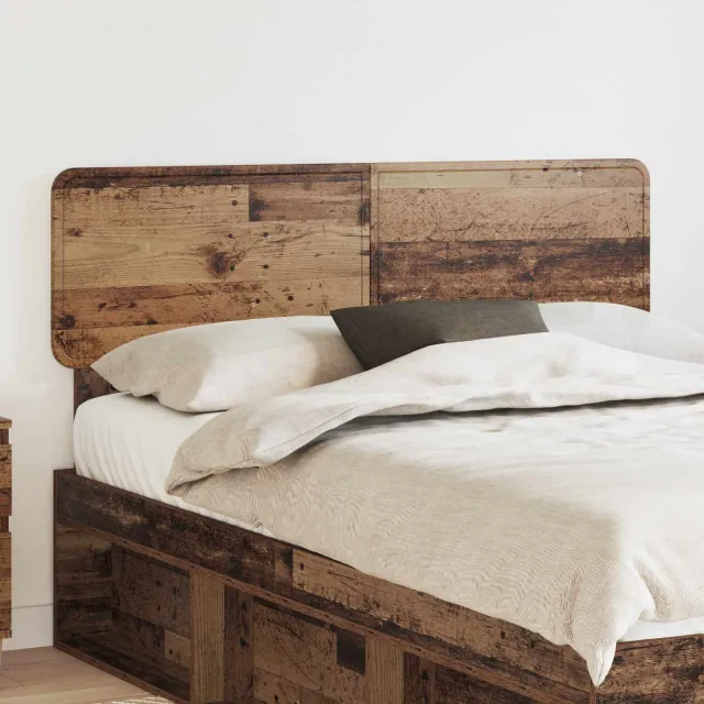 vidaXL Hoofdbord Oud Hout Bewerkt hout Bruin