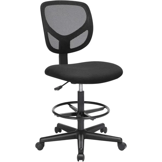 Bobbel Home Ergonomische bureaustoel - Verstelbare voetsteun - Zwart