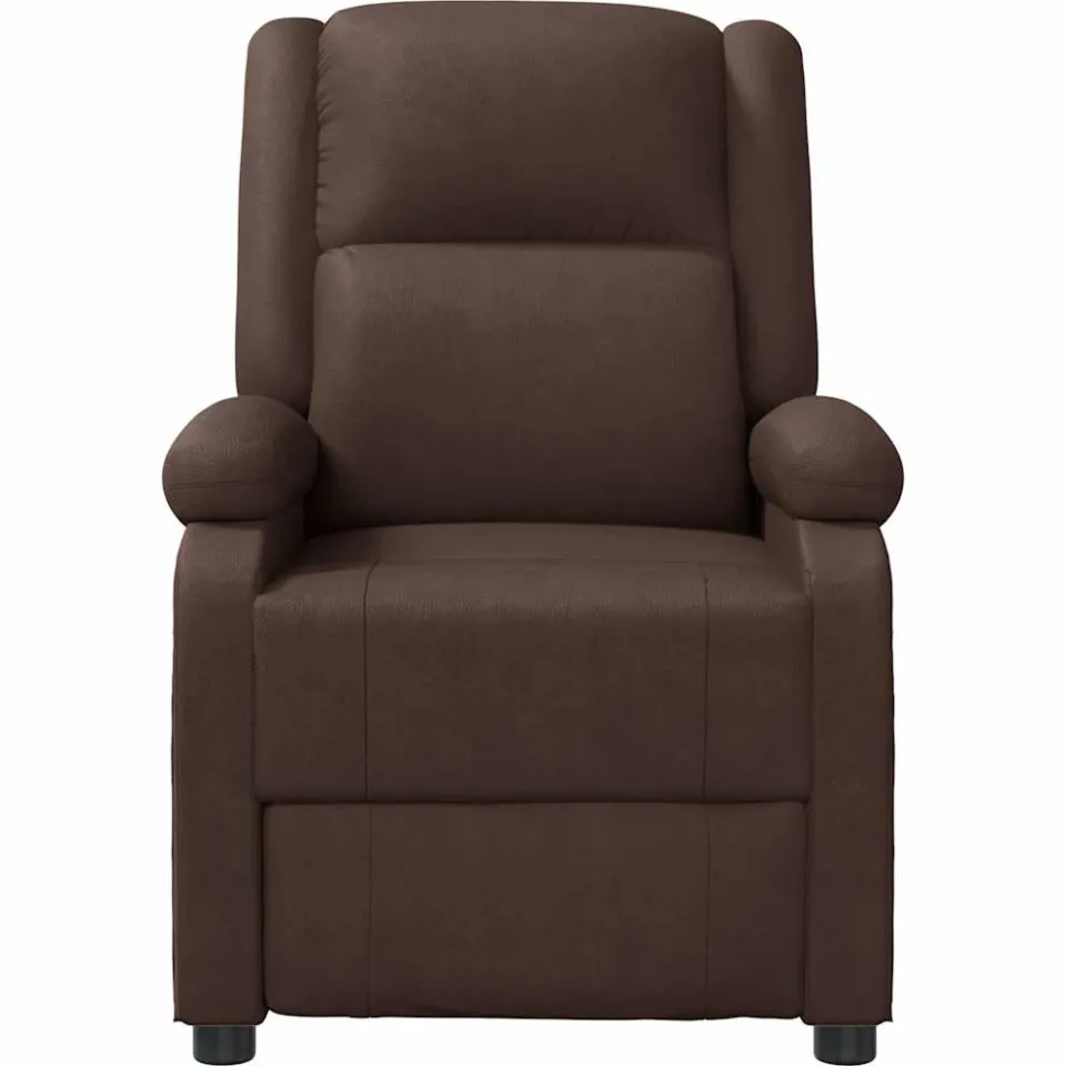 vidaXL Massagestoel kunstleer bruin