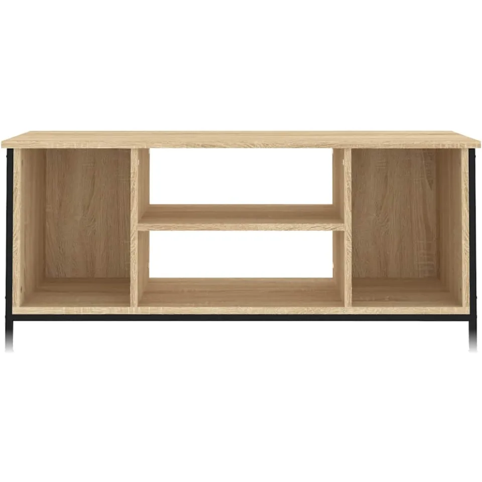 vidaXL Tv-meubel 102x35x45 cm bewerkt hout sonoma eikenkleurig, foto 4