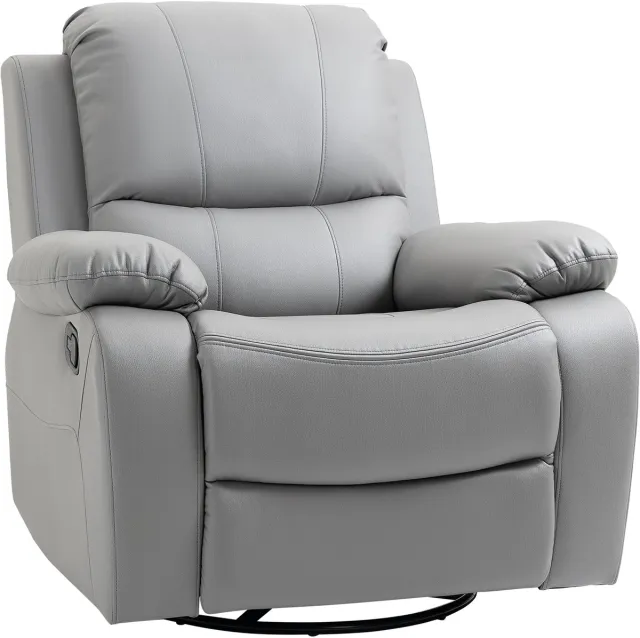 GranMaison Relaxfauteuil - Relaxzetel - Relaxstoel - Fauteuil - Stoel - Met armleuning - Voor één Persoon - Fluweel - Grijs