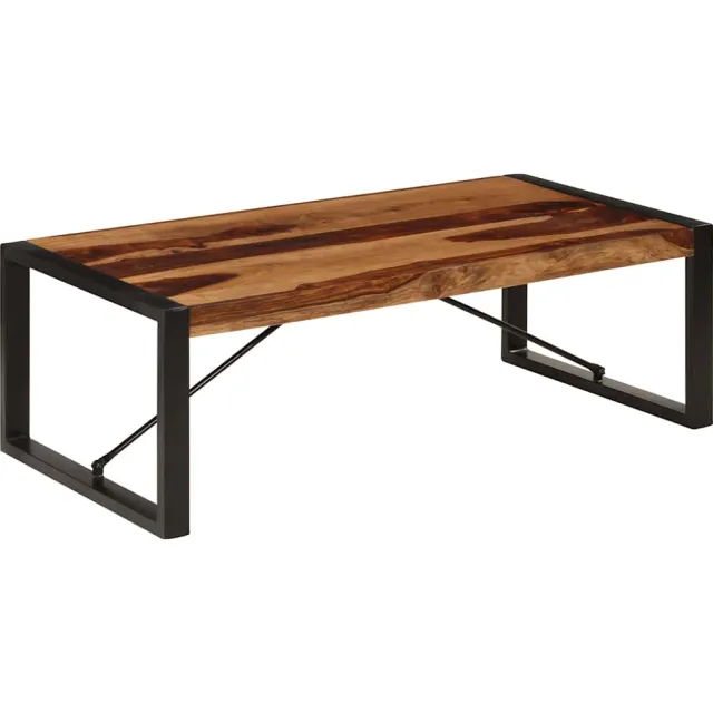 vidaXL Salontafel 120x60x40 cm massief acaciahout Bruin