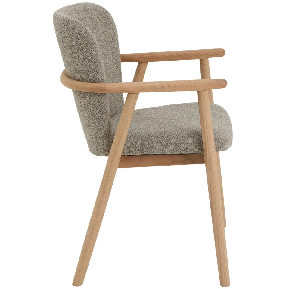 NOUS Living Alien eetkamerstoel taupe, foto 5