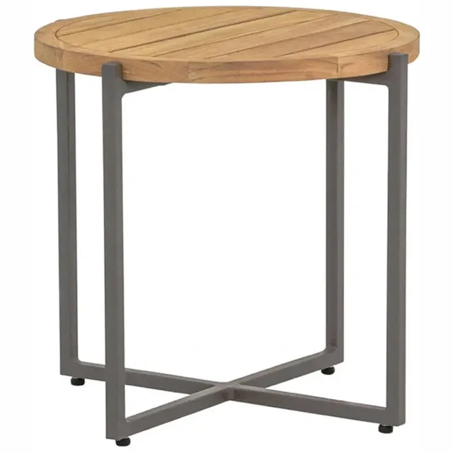 Apple Bee Condor Coffee Tafel Taupe- Ø54x50 cm TaupeBruin