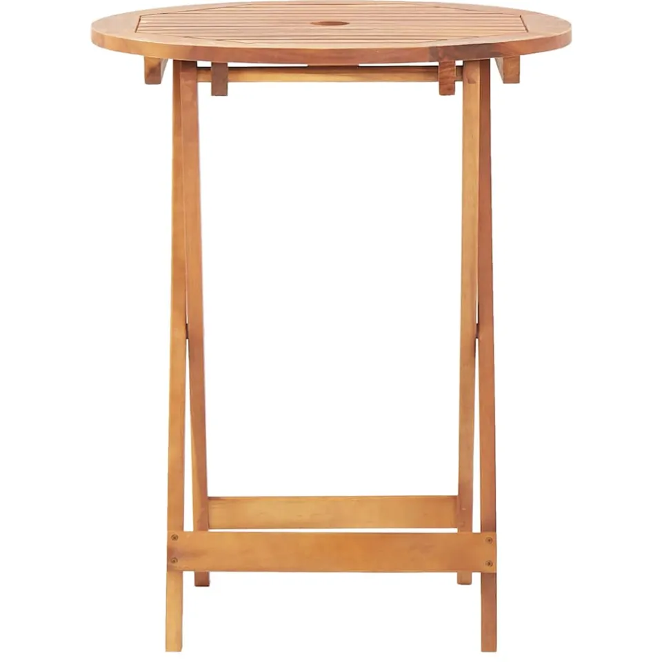 vidaXL Tuintafel inklapbaar 60x75 cm massief acaciahout bruin, foto 4