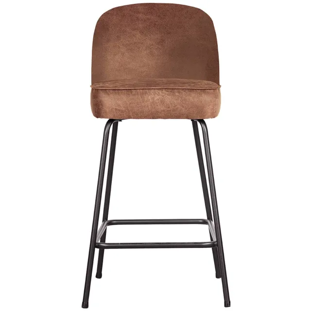 WOOOD Vogue barstoel cognac