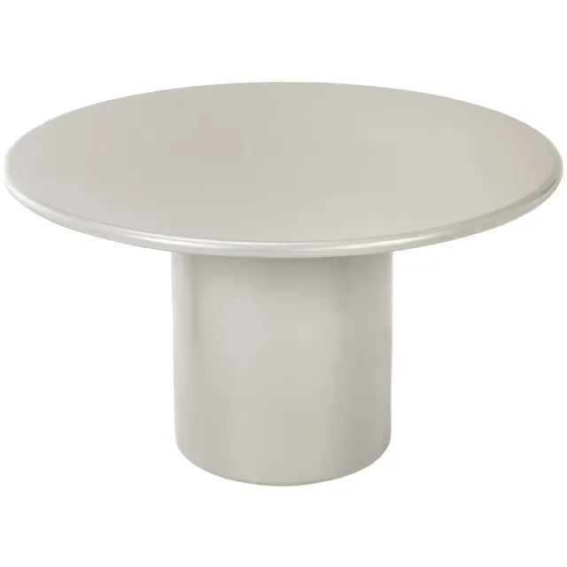 Artichok Nelson ronde houten eettafel grijs - Ø 120 cm Beige