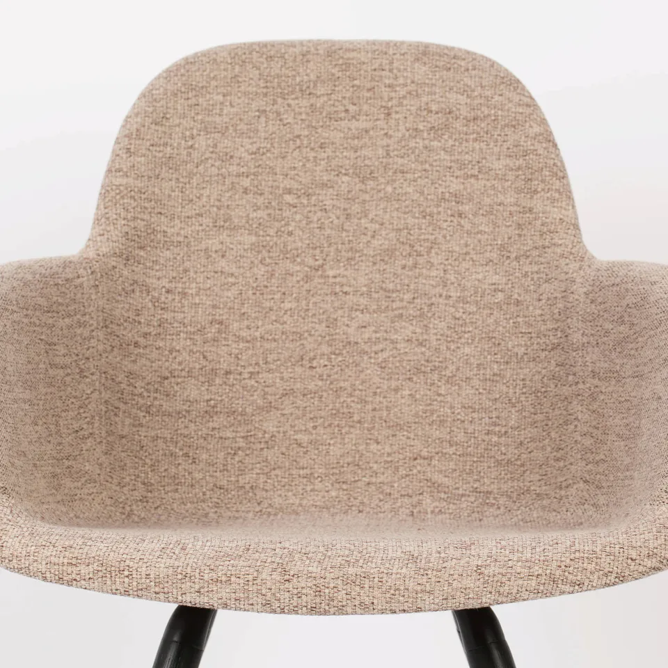 Zuiver Albert Kuip eetkamerstoel beige, foto 6