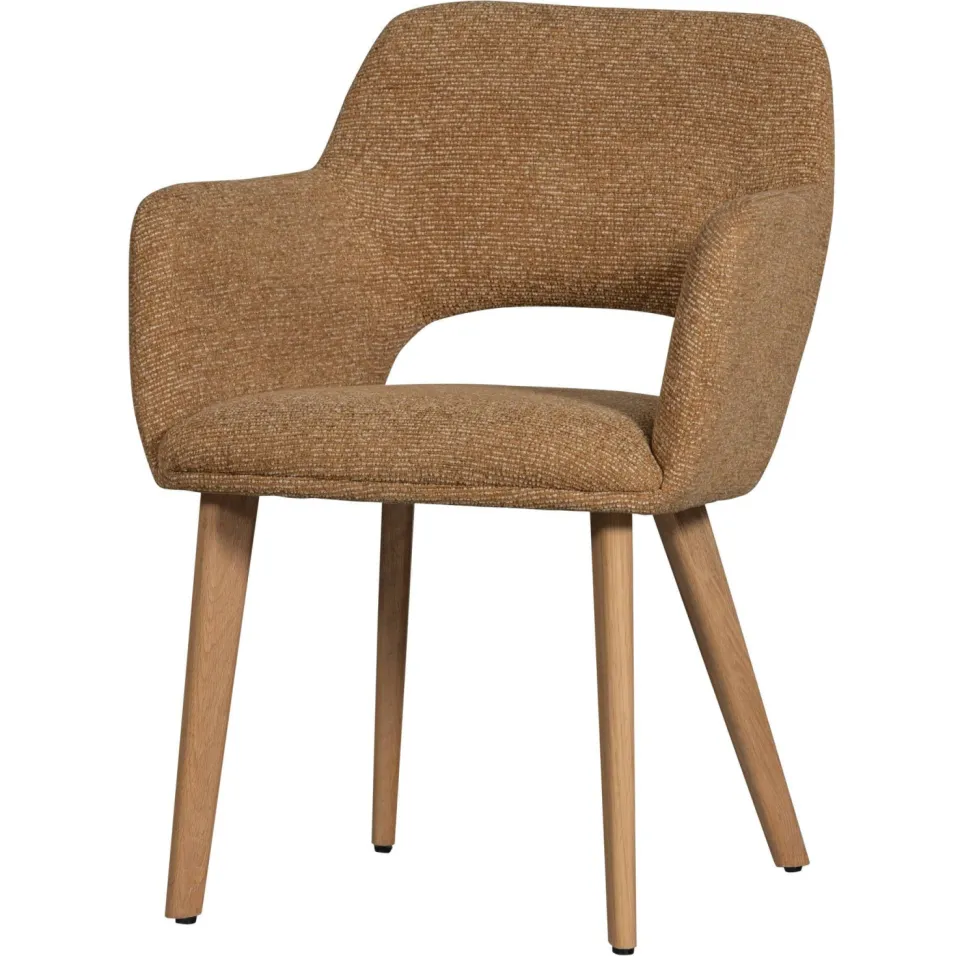 WOOOD Murat eetkamerstoel beige, foto 2