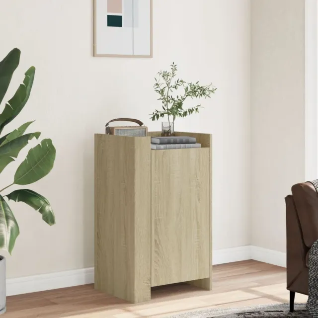 vidaXL Dressoir 45x35x75 cm bewerkt hout sonoma eikenkleurig, foto 2