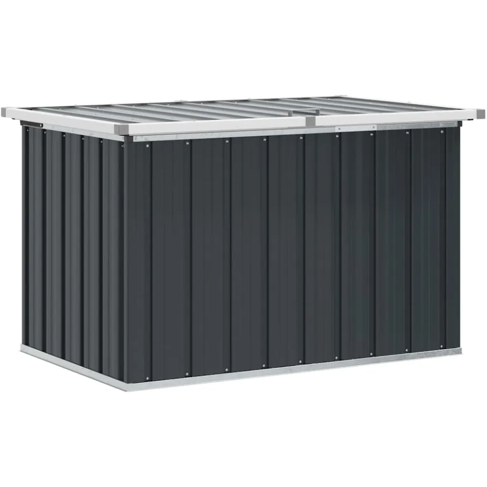 vidaXL Tuinbox 109x67x65 cm antraciet, foto 3