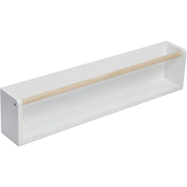 FACTORY LA FACTORY - Boekenplankjes voor kinderen HEAD IN THE CLOUDS, 55 x 8 x 12 cm Wit