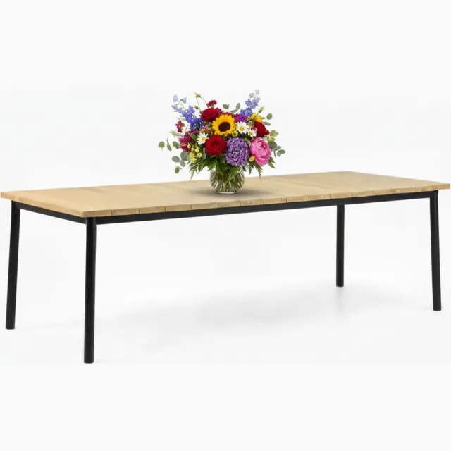 Apple Bee Milou Dining Tuintafel 240 cm - Zwart