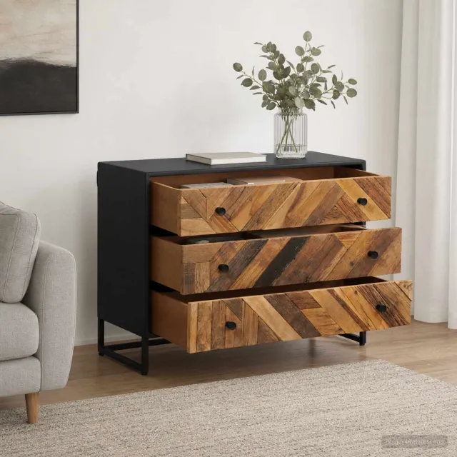 vidaXL Ladenkast met lade 75 x 30 x 54 cm Bruin