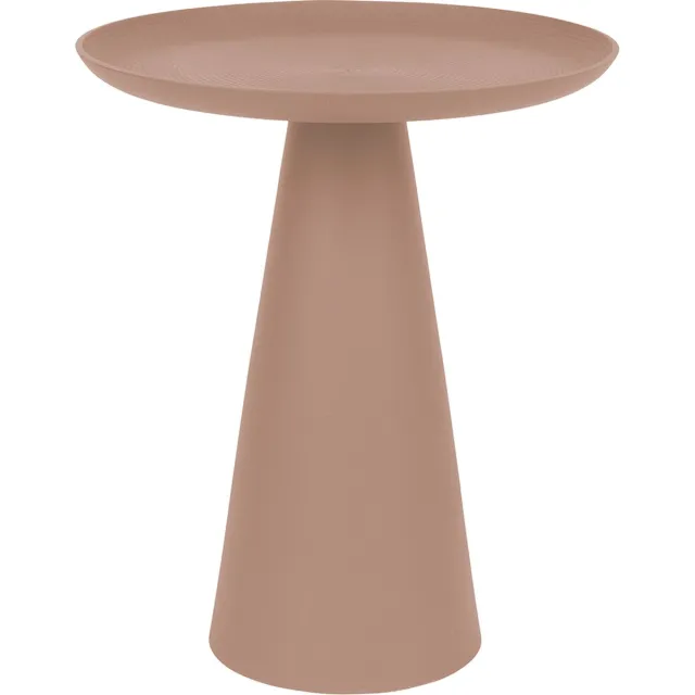 Housecraft Living Ringar Bijzettafel Rond 34,5x34,5 cm Metaal Roze