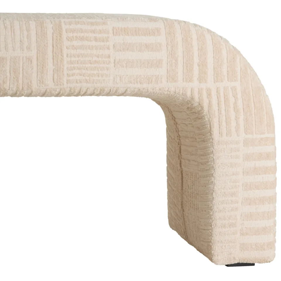 NOUS Living eetkamerbank beige, foto 5