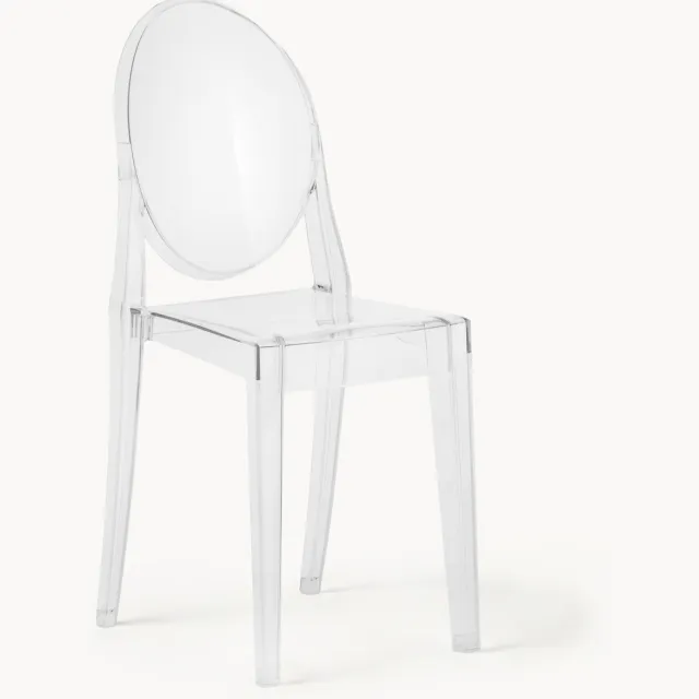 Kartell Design stoel Victoria Ghost Transparant