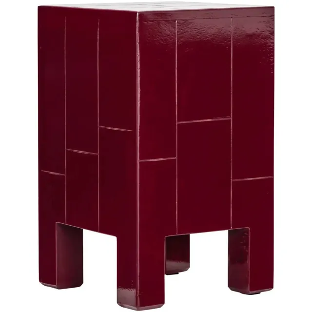 House Doctor bijzettafel HDBrick burgundy